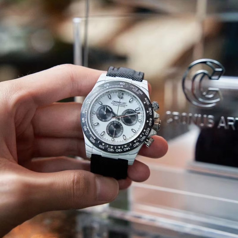 High-End Luxury Carbon Fiber Automatic Mechanical Watch for Men: Waterproof Business Wristwatch