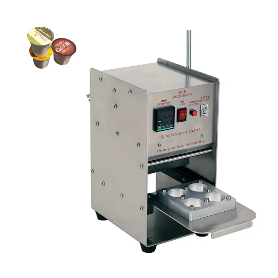 Factory Price Multifunctional K-Cup Packaging SM-4 K Cup Coffee Capsule Plastic Cup Sealer