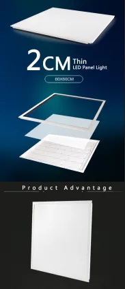 2cm Ultra Thin LED Ceiling Light Panel