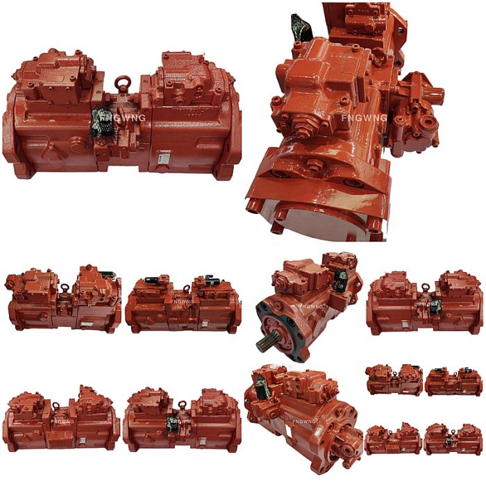 K3V112DT-HNOV Excavator Hydraulic Pump Assembly For Kawasaki