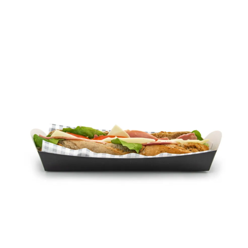 エレガントなデザインのフレッシュバゲットサービングトレイ