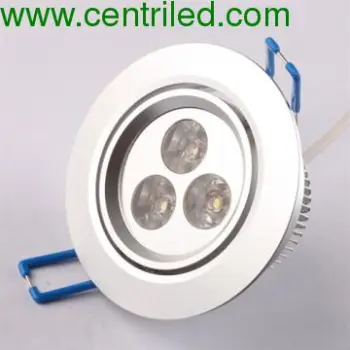 Rotate 3W Certified  LED Ceiling Lamps