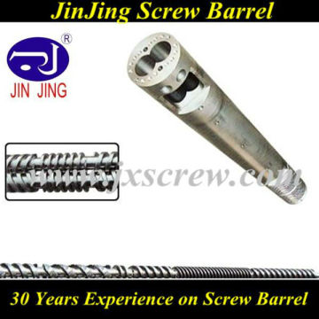 Barrel skru bimetal selari berkembar