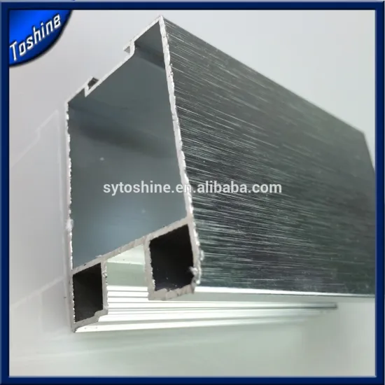 brush aluminum extruded profile for window