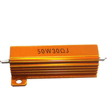 RX24 50W Gold Aluminum Housed Wirewound Power Resistor Power Resistor Dynamic Braking Resistor