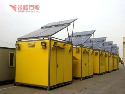 Meteorology communication shelter for equipments