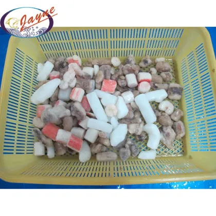 Frozen high quality good taste mix seafoods many kind of seafoods detail