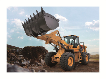 Mini Wheel Loader with Different Attachment FL960K