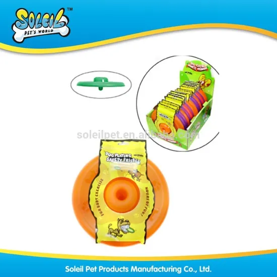 Dog Playing Frisbee Interactive Dog Toy