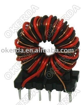 Sendust toroidal core inductor