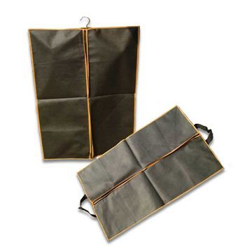 Garments bags, made of PP webbing handle and zipper closure