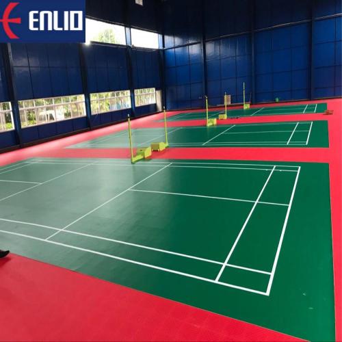 Vinyl mobile badminton court sports flooring mat