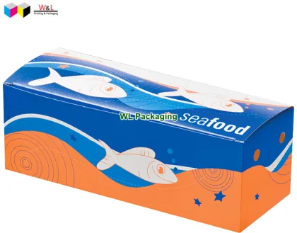 Customized Food Grade Seafood Box Paper for Snacks