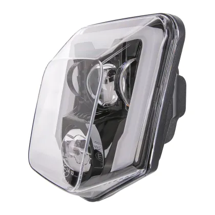 Dirt Bike Enduro Motorcycle 78W White DRL Headlights for Husqvarna 2017-2021