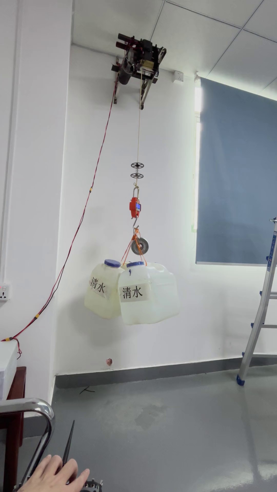 50KG Large Payload Drone Electric Winch with Hook Transport Drone Cargo Delivery Rope Descent Device Applicable to All Drones