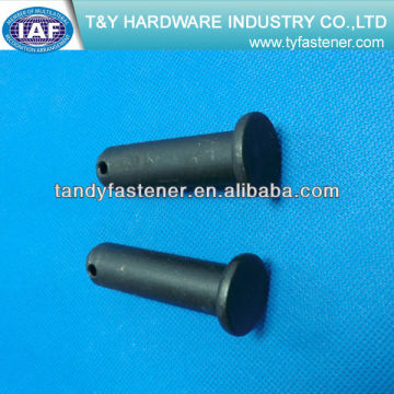 Flat Head Pin/Low carbon steel/black
