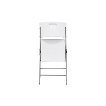 Contemporary Commercial Folding Chair 4 Pack White Granite