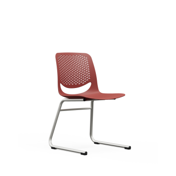 Ergonomic Training Chair Steel pipe material