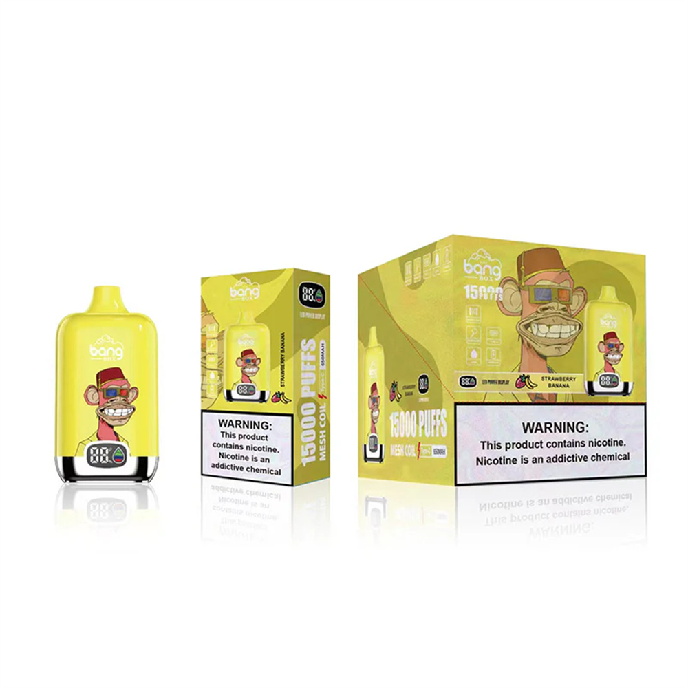 Bán buôn vape Bang King Digital Hộp 15000 Puffs