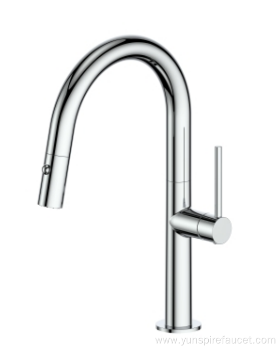 Chrome Sink Mixer Faucet for Kitchen