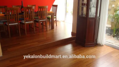 Teak Color Flooring New TOP Selling Waterproof Carbonized Bamboo Flooring, Durable Bamboo Floor with Teak Color,