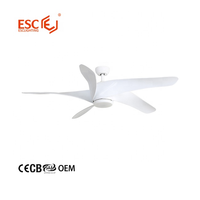 Abs Modern Dc Electric Ceiling Fan With light