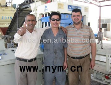 QFT8-15 concrete block machine used