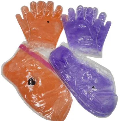Disposable Spa Lavender Peach Paraffin Wax Foot Mask Hand Mask for SPA