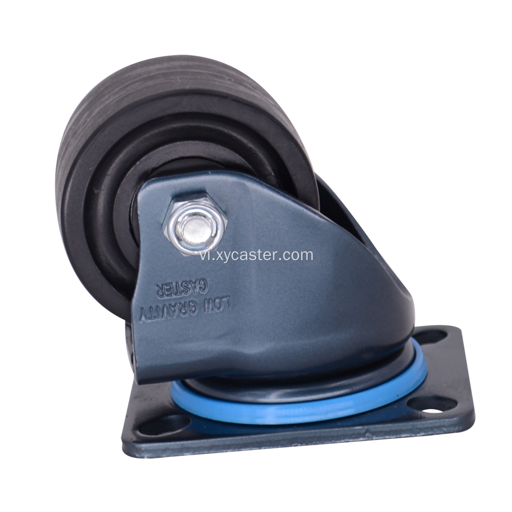 Xoay 3 inch nylon Caster trọng lực thấp