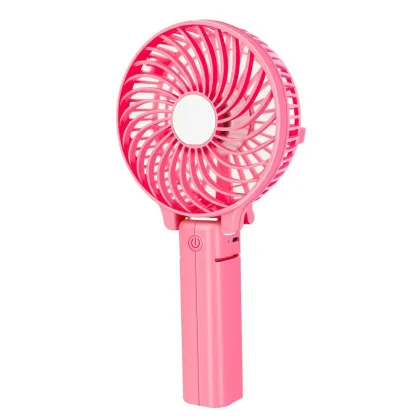 Air Conditioning Cooling Foldable Fan USB Rechargeable Fan