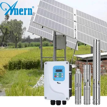 Complete Borehole DC Solar Pump and Panel Solar Water Pump System for Farms