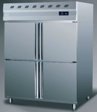 Four door two machine two temperature refrigerator(support Refrigeration/slight freezing Freezing)