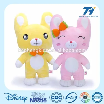 Animal style stuffed rabbit toy Valentine's day gift