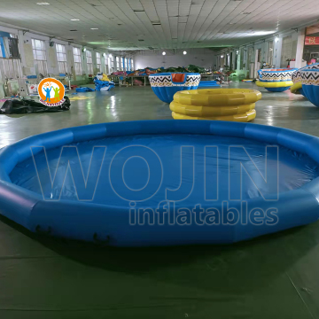 High Quality 5m Round Blue Inflatable Swimming Pool for Kids