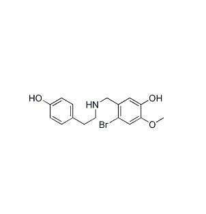 4-Bromo-5-((4-hydroxyphenethylaMino)Methyl)-2-Methoxyphenol CAS 179107-93-8