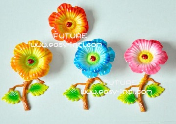 5" Morning glory Fridge Magnet