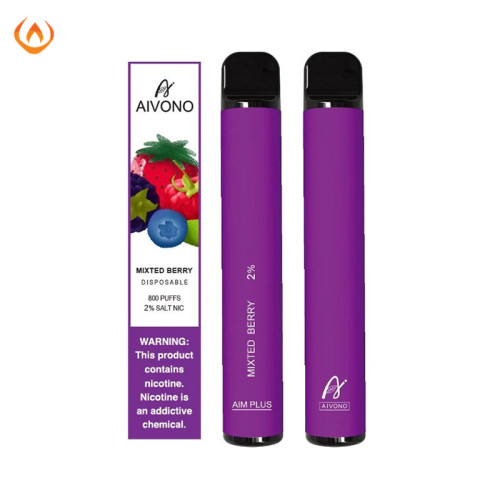 Aivono AIM más 800 bocanadas de vapor desechable