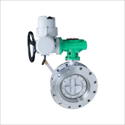 Electromechanical Turbine Three Eccentric Butterfly Valve
