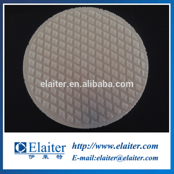 Low price cordierite infrared ceramic honeycomb plate for grill/BBQ/oven/roaster/bake