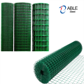 PVC coated green color welded wire mesh