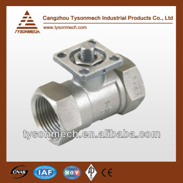 Tysonmech hot sale stainless steel one way ball valve