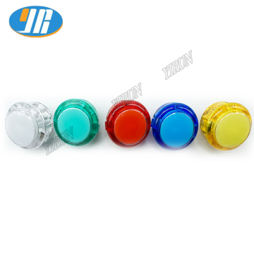 30 -mm -Arcade -LED -Leuchten Druckknopf mit integriertem Schalter - 5 V beleuchtete Tasten für Arcade -Maschinen