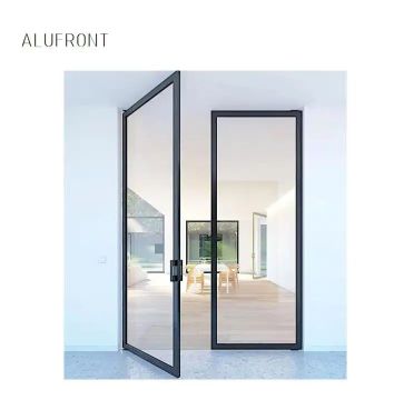 European Design Aluminum Profile Glazed Hinged Doors Aluminium Glass Doors" 

However, to make it more SEO-friendly and concise, you might consider:

"Euro Style Aluminum Glass Hinged Doors