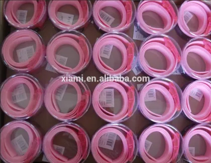 best salling extra soft candy color print words silicone heating belt