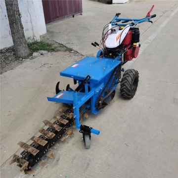 Diesel Engine Self-Propelled Orchard Chain-Type Ditching Machine