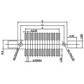 Conectores de tablero a tablero H5.0 de Single Slot