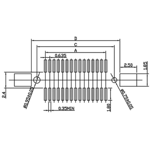 Single Slot Female H5.0 Board-to-Board Connectors