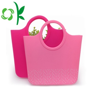 New Tote Bag Square Silicone Bag for Shopping