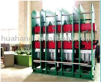 Plate vulcanizing rubber press (hydraulic press)