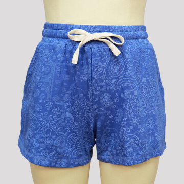 womens blue running shorts